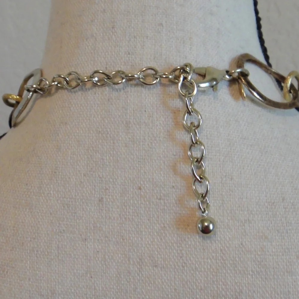 Gold Rings Necklace - Picture 7 of 8
